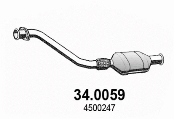 Catalyseur ASSO 34.0059