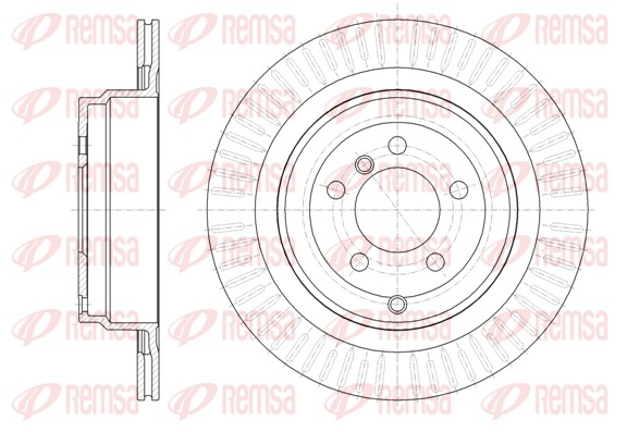 Disque de frein REMSA 62064.10