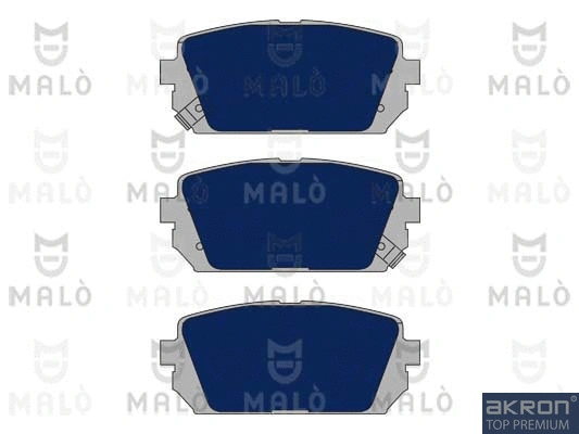 Kit de plaquettes de frein, frein à disque AKRON-MALÒ 1050959