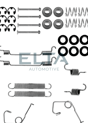 Kit d'accessoires, mâchoire de frein ELTA AUTOMOTIVE EA8086