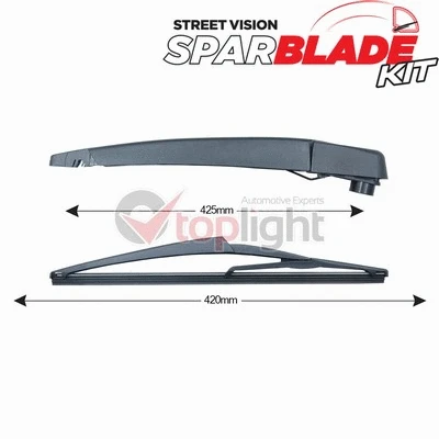 Kit de bras d'essuie-glace, nettoyage des vitres AE TOPLIGHT TRA-P135