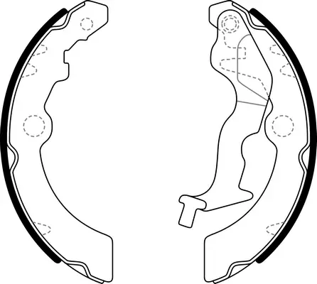 Jeu de mâchoires de frein SB BS29606