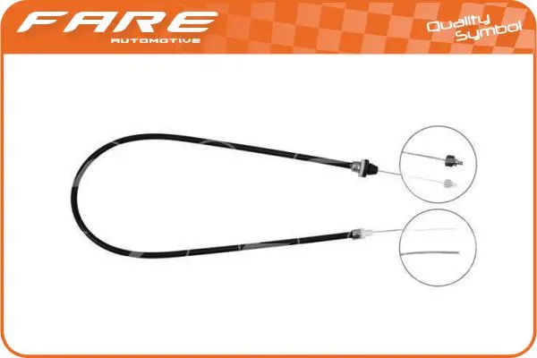 Câble d'accélération FARE-CO 25881