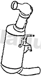 Filtre à particules / à suie, échappement KLARIUS 390503