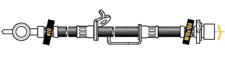 Flexible de frein MGA F7048