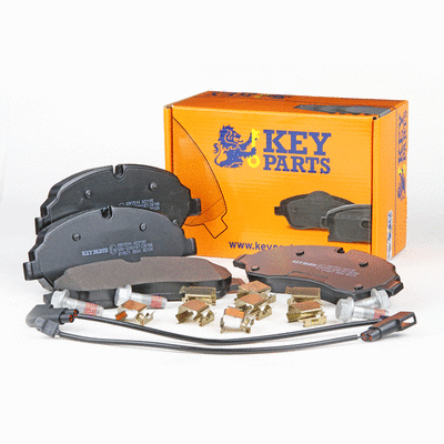Kit de plaquettes de frein, frein à disque KEY PARTS KBP2514