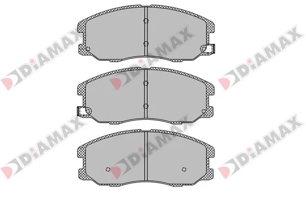 Kit de plaquettes de frein, frein à disque DIAMAX N09412