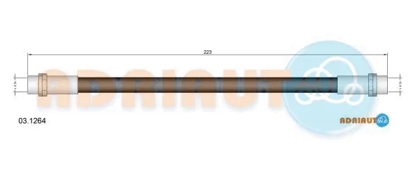 Flexible de frein ADRIAUTO 03.1264