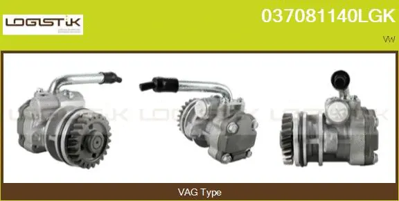 Pompe hydraulique, direction LGK 037081140LGK