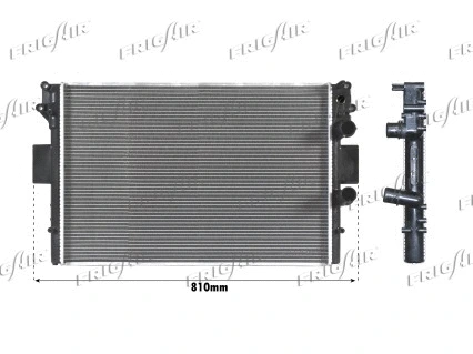 Radiateur, refroidissement du moteur FRIGAIR 0204.2018