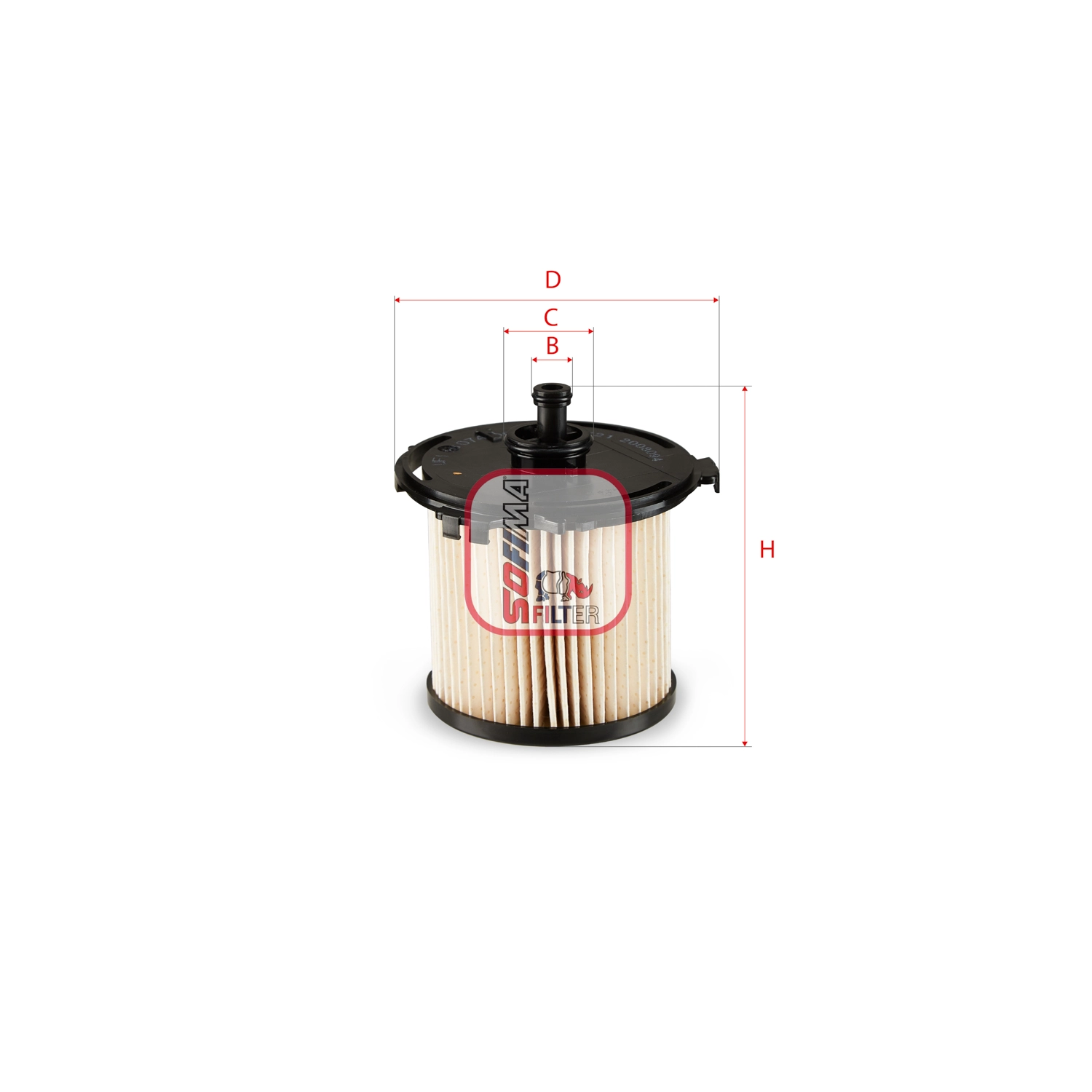 Filtre à carburant SOFIMA S 6074 NE