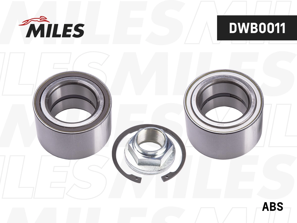 Kit de roulements de roue MILES DWB0011