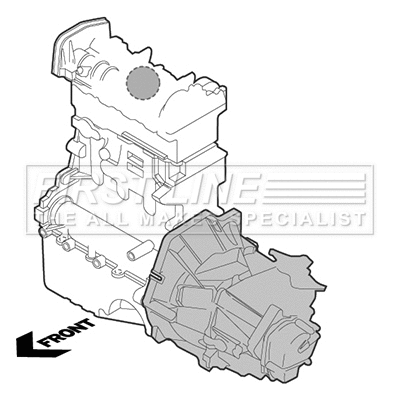 Support moteur FIRST LINE FEM3846