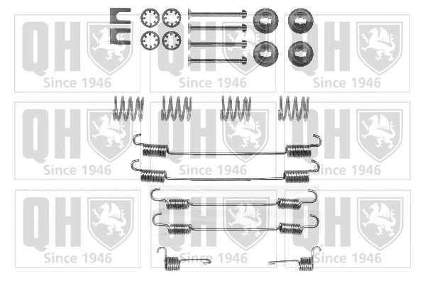 Kit d'accessoires, mâchoire de frein QUINTON HAZELL BFK393