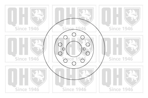Disque de frein QUINTON HAZELL BDC5077