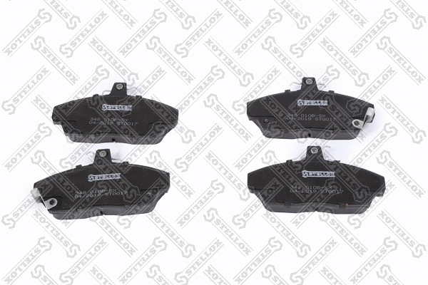 Kit de plaquettes de frein, frein à disque STELLOX 348 010B-SX