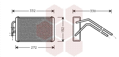 Système de chauffage VAN WEZEL 18006291