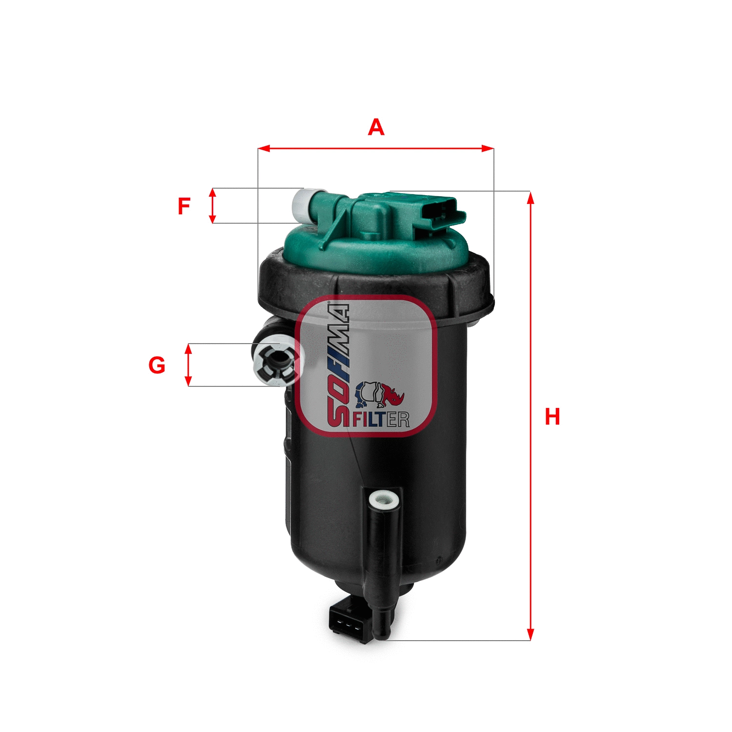 Filtre à carburant SOFIMA S 5148 GC