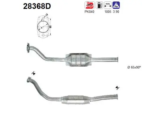 Catalyseur AS 28368D