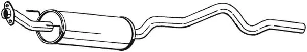 Silencieux central BOSAL 283-317
