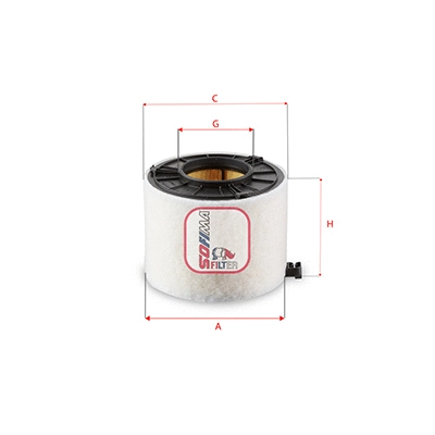 Filtre à air SOFIMA S 7G33 A
