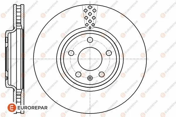 Disque de frein EUROREPAR 1622807780
