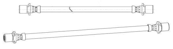 Tuyau d'embrayage CEF 514829