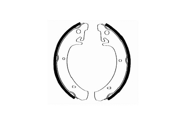 Jeu de mâchoires de frein SCT - MANNOL SS 501