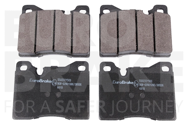 Kit de plaquettes de frein, frein à disque EUROBRAKE 5502221503