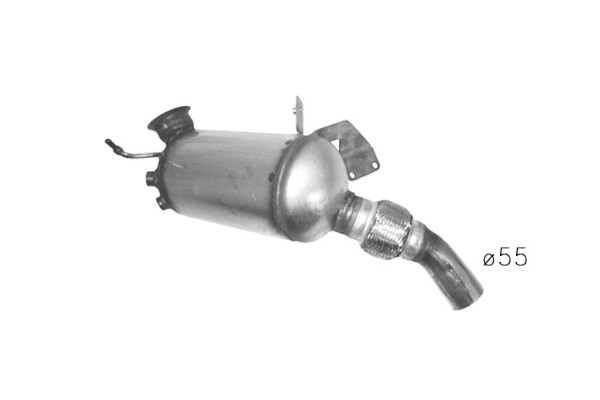 Filtre à particules / à suie, échappement ASSO 08.15002