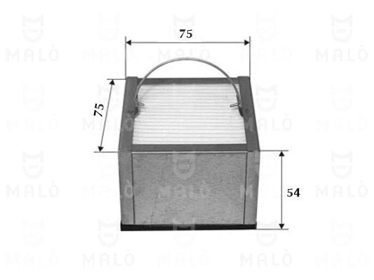 Filtre à carburant AKRON-MALÒ 1520177