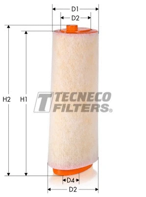 Filtre à air TECNECO FILTERS AR295