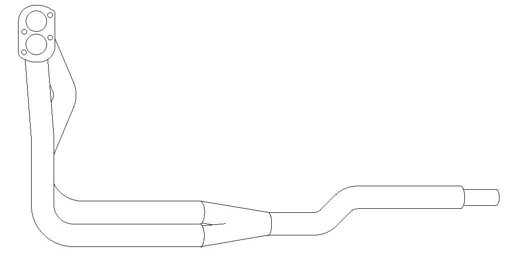 Tuyau d'échappement Vellerand 10428