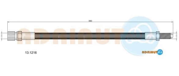 Flexible de frein ADRIAUTO 13.1216