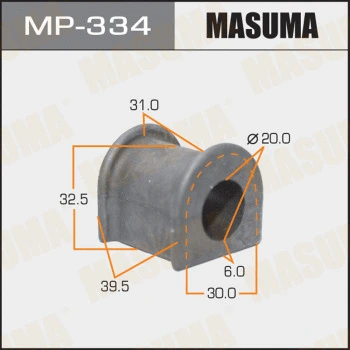 Coussinet de palier, stabilisateur MASUMA MP-334