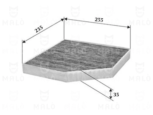 Filtre, air de l'habitacle AKRON-MALÒ 1532042