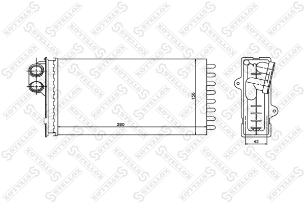 Système de chauffage STELLOX 10-35002-SX