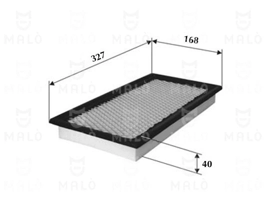 Filtre à air AKRON-MALÒ 1500357