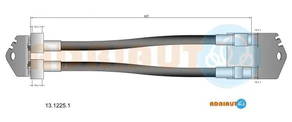 Flexible de frein ADRIAUTO 13.1225.1