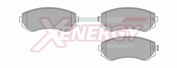 Kit de plaquettes de frein, frein à disque AP XENERGY X40760