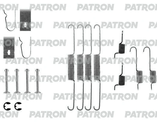 Kit d'accessoires, mâchoire de frein PATRON PSRK0080