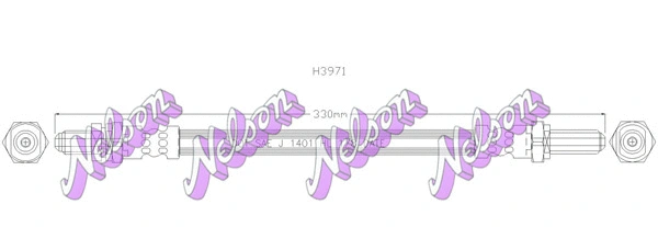 Flexible de frein KAWE H3971