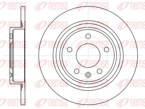 Disque de frein REMSA 61315.00