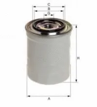 Filtre à carburant UNIFLUX FILTERS XN118