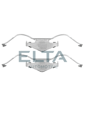 Kit d'accessoires, plaquette de frein à disque ELTA AUTOMOTIVE EA8816