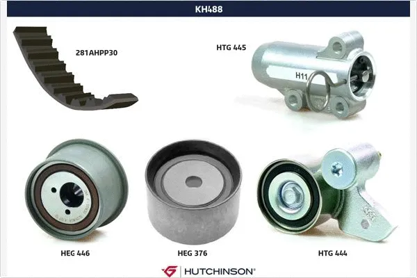 Kit de courroie crantée HUTCHINSON KH 488