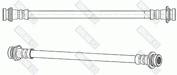 Flexible de frein GIRLING 9001360
