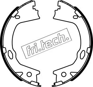 Jeu de mâchoires de frein, frein de stationnement fri.tech. 1046.228