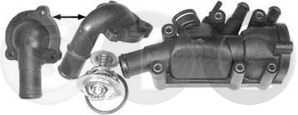 Boîtier du thermostat STC T403709