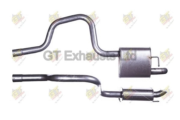 Silencieux arrière GT Exhausts GFE847